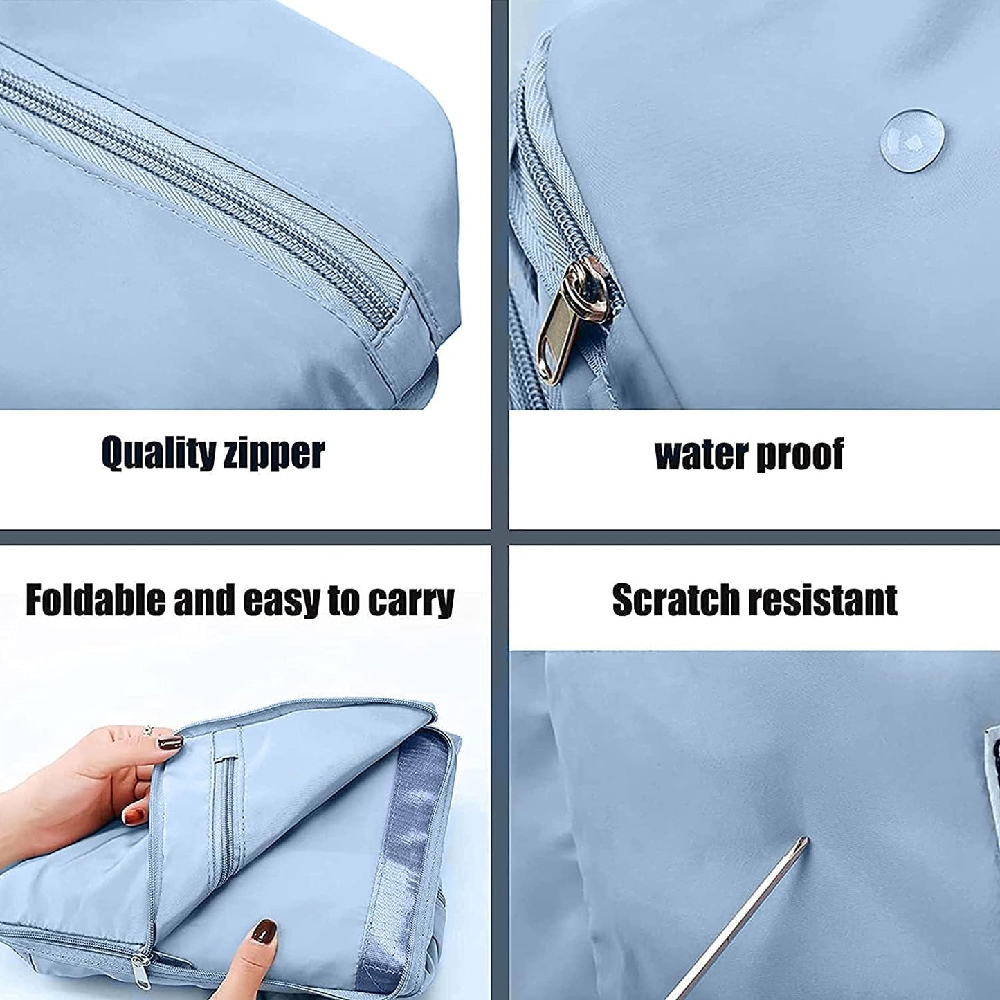 large capacity Weekender Overnight Travel DuffelTote waterproof Shoulder bag